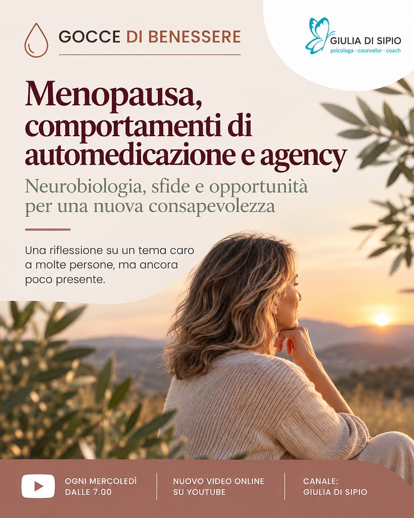 Una puntata dedicata al tema attuale e delicato della menopausa e delle dinamiche poco funzionali utilizzate per gestirne i sintomi.